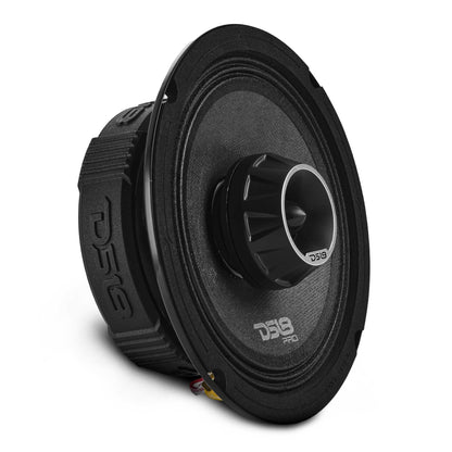 PRO-ZT 6.5” Slim Coaxial Mid-Range Loudspeaker with Water-Resistant Cone Built-in Bullet Tweeter | 200W RMS 4-Ohm
