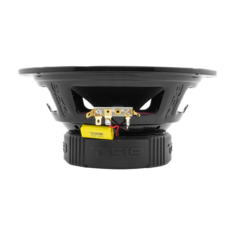 PRO-ZT 8" Coaxial Mid-Range Loudspeaker with Water-Resistant Cone Built-in Bullet Tweeter and Grill | 275W RMS 4-Ohm
