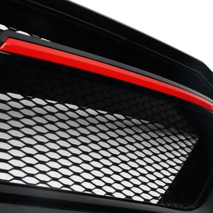 JDMuscle [22-26 WRX] V2 Front Bumper Grille-Paint Matched/Gloss Black
