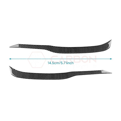 2024+ S650 Mustang Real Carbon Fiber Seat Control Upper Trim Overlay