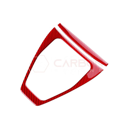 2024+ S650 Mustang Real Carbon Fiber Gear Shifter Trim Overlay