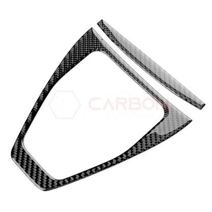2024+ S650 Mustang Real Carbon Fiber Gear Shifter Trim Overlay