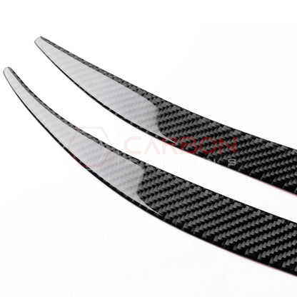 2024+ S650 Mustang Real Carbon Fiber Door Jam Trim Overlays