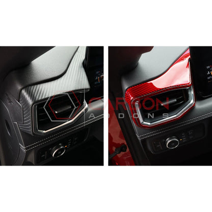 2024+ S650 Mustang Real Carbon Fiber Driver Side Dashboard Trim Overlays