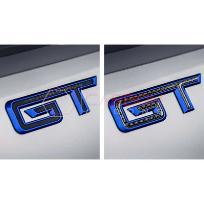 2024+ S650 Mustang GT Exterior Carbon Fiber Emblem Overlays