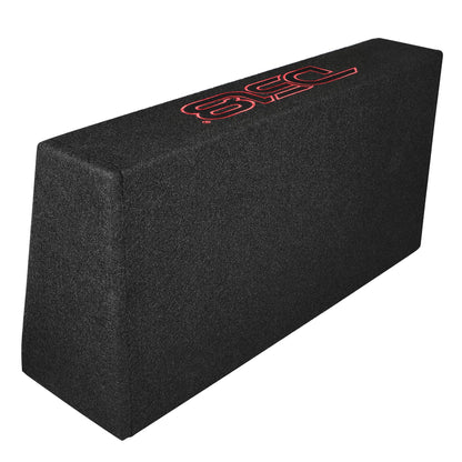 10" Active Subwoofer Shallow Enclosure with 10" Passive Subwoofer For Pickup Trucks
