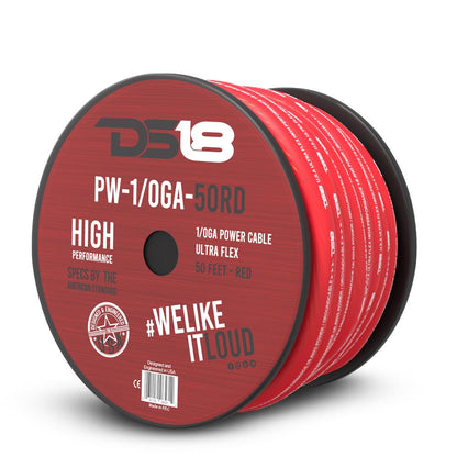 1/0-GA CCA Ground, Power Cable, 50 Feet
