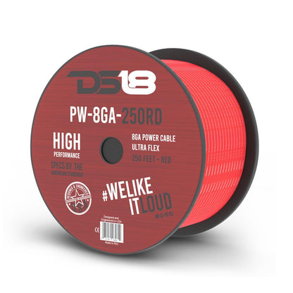 8-GA CCA Ground, Power Cable, 250 Feet