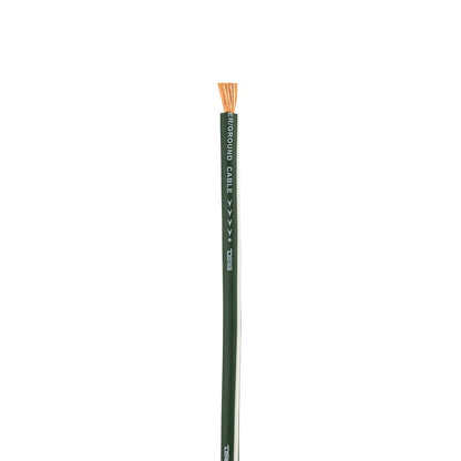 4-GA 100% OFC Ground, Power Cable, 50 Feet -Camo Green