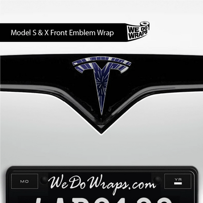 Insane Performance Mode Tesla Emblem Decals (Front + Back) | Model S