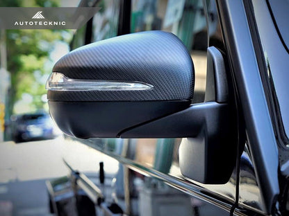 AutoTecknic Replacement Dry Carbon Mirror Covers - Mercedes-Benz V167/ W167 GLE