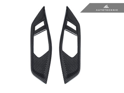AutoTecknic Dry Carbon Window Switch Panel Trim Set - BMW G82 M4