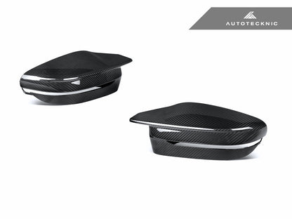 AutoTecknic Dry Carbon Fiber Mirror Covers - G20 M340I LCI | G22 M440I LCI