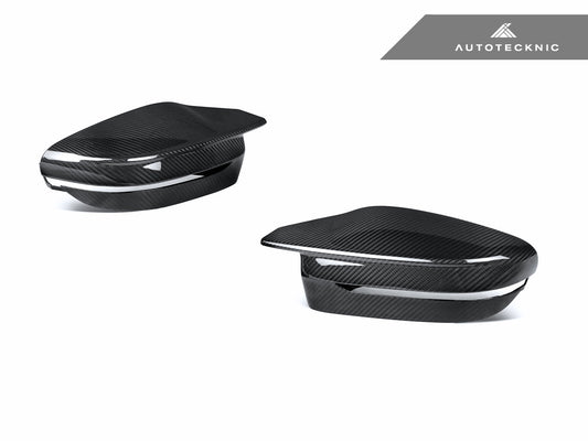 AutoTecknic Dry Carbon Fiber Mirror Covers - BMW G20 M340I LCI | G22 M440I LCI