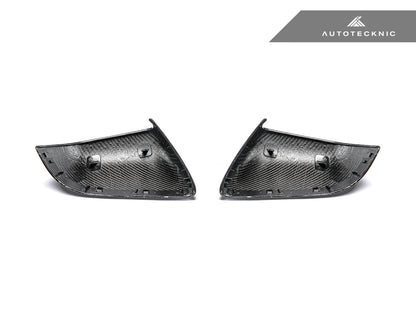 AutoTecknic Dry Carbon Fiber Mirror Covers - Tesla Model Y