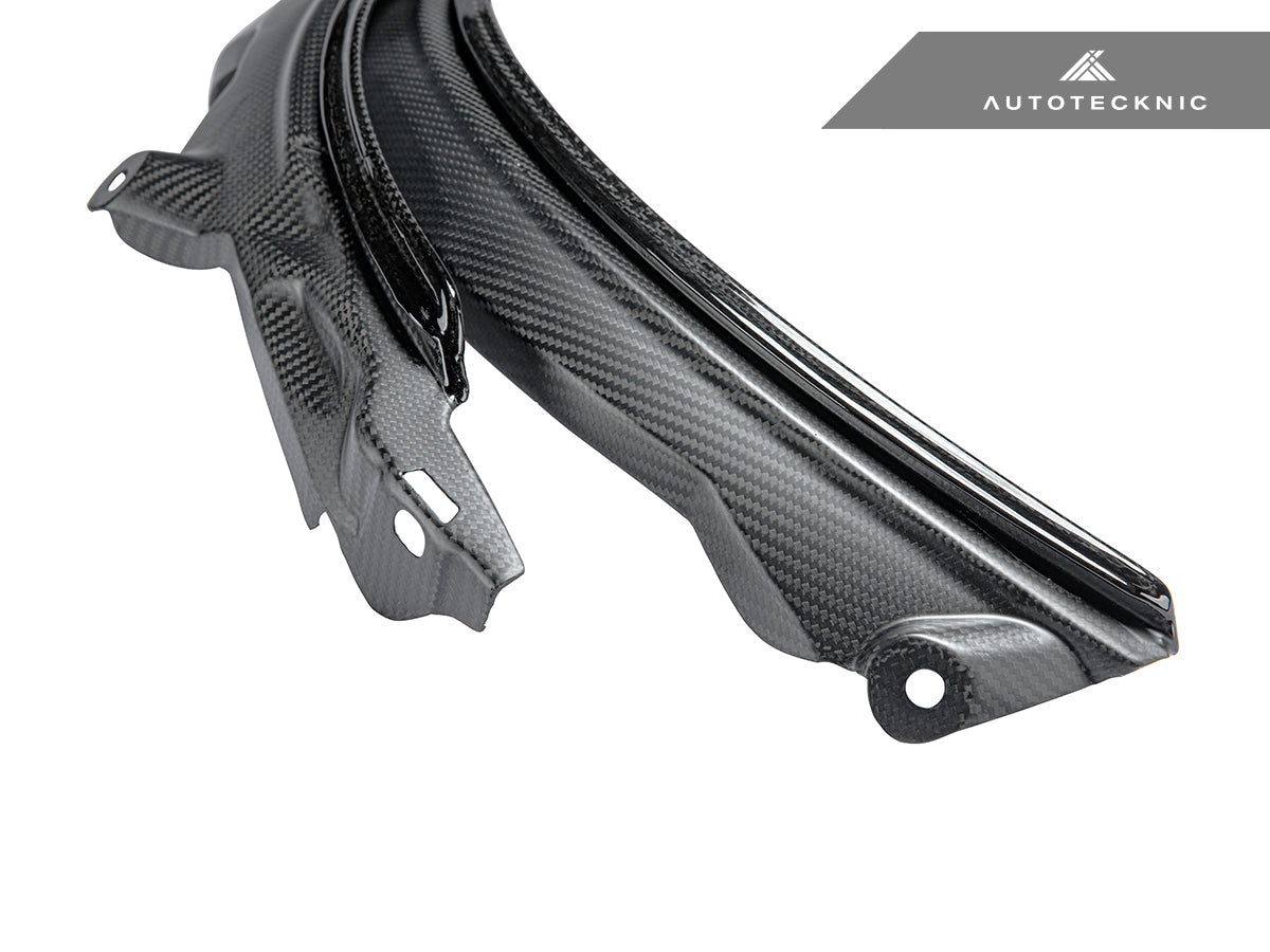 AutoTecknic Carbon Fiber Rear Wheel Arch Extension Set - F93 M8 Gran Coupe