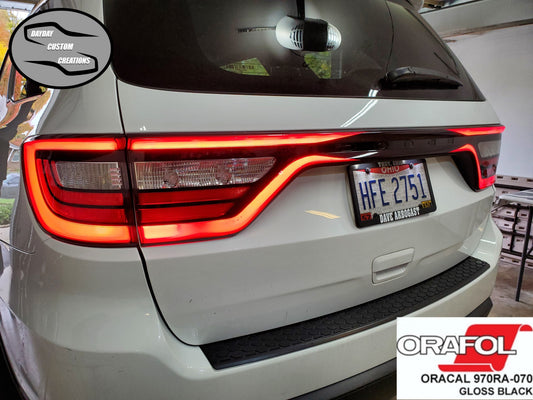 14-26 Dodge Durango Taillight Decal Design 1