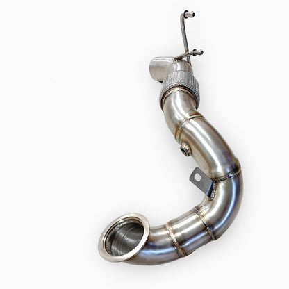 Racing Downpipe For VW MK7 Golf R 2.0T AWD (Catless and Catted)