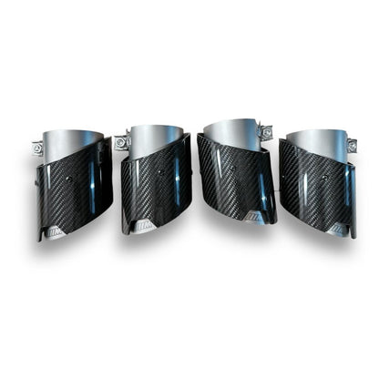 BMW G80 M3, G82/G83 M4 Carbon Fiber Exhaust Tips | Palenon Performance