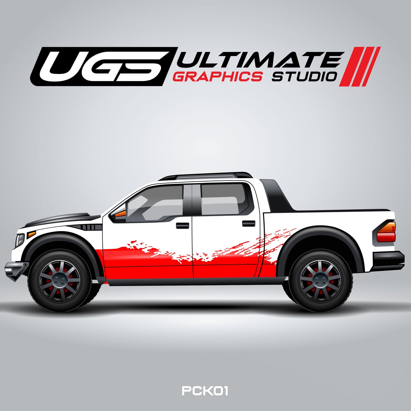 Pickup Truck Side Splash Graphics