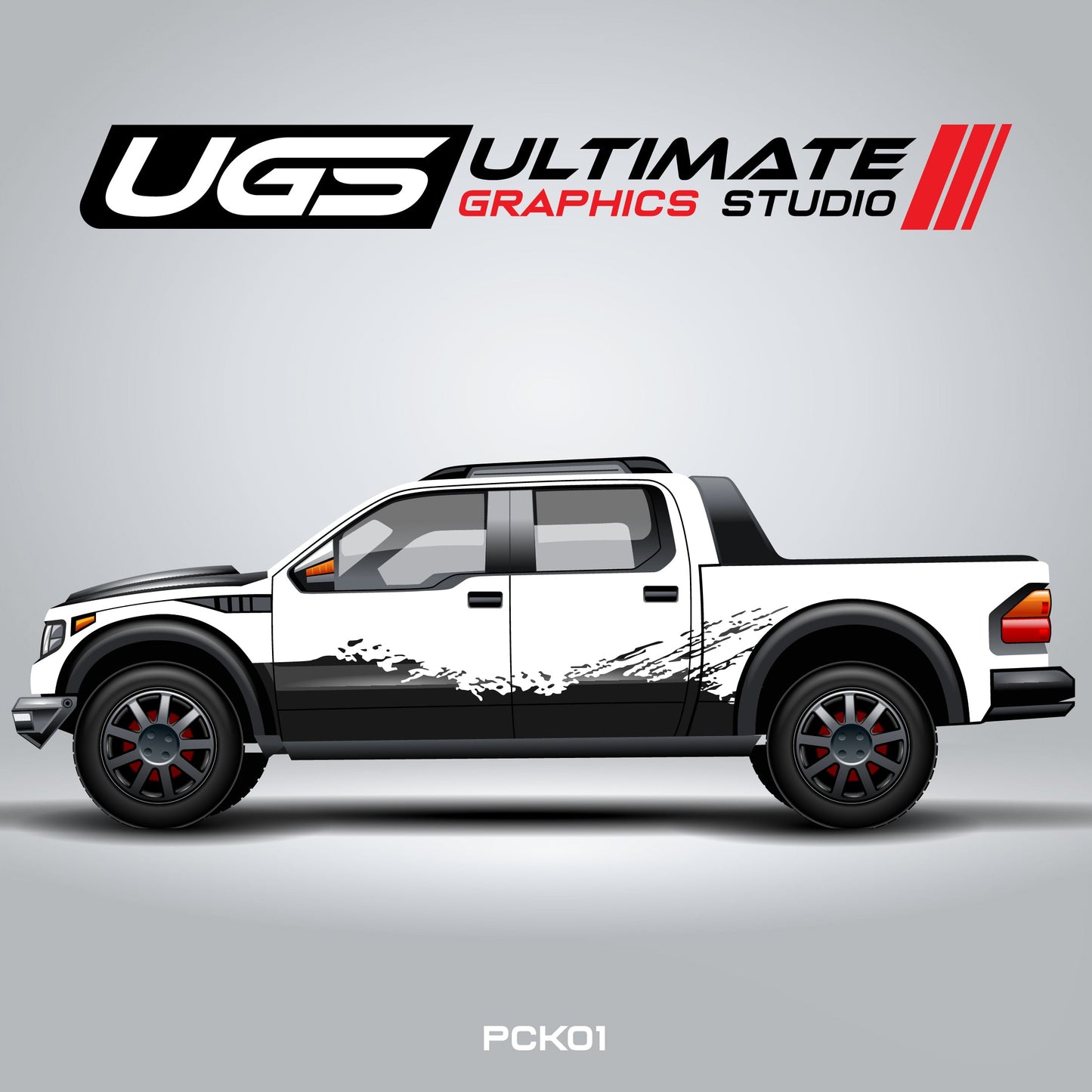 Pickup Truck Side Splash Graphics