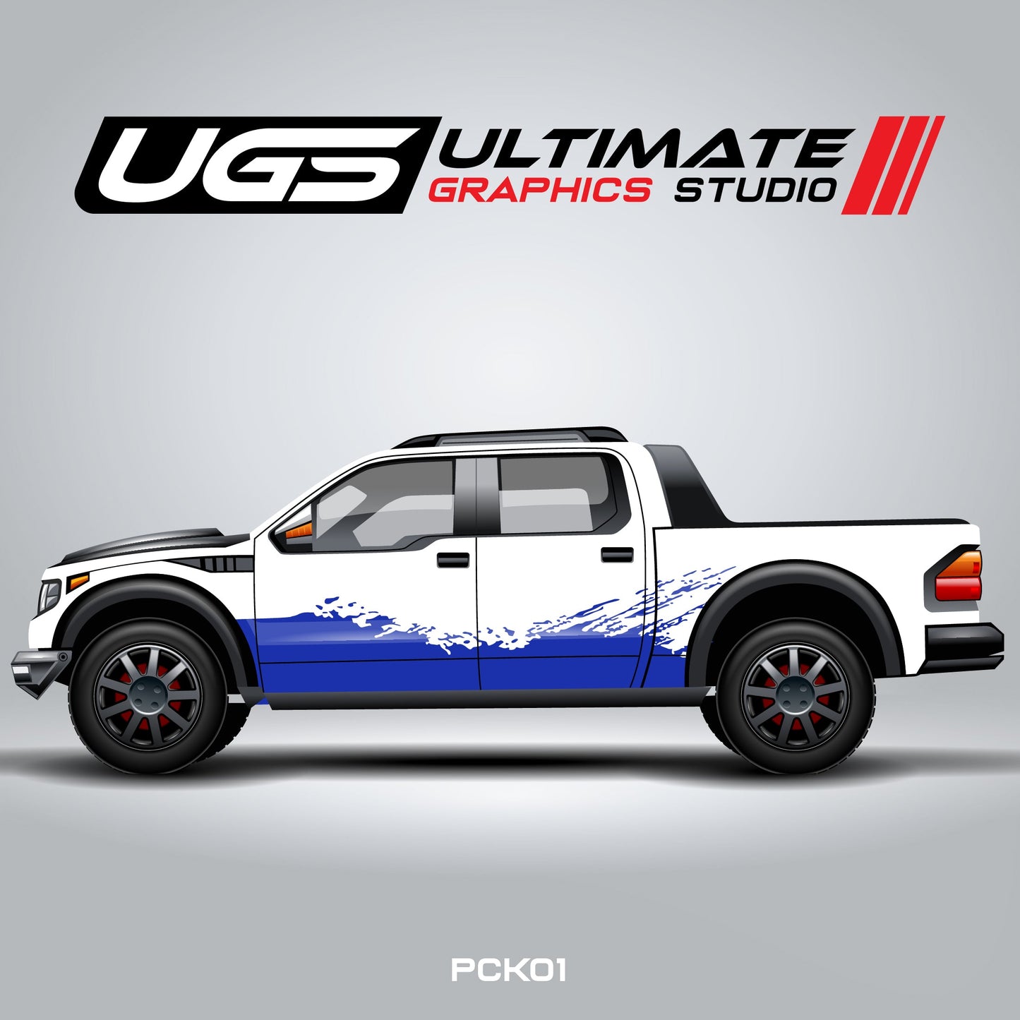 Pickup Truck Side Splash Graphics
