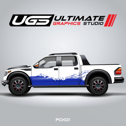 Pickup Truck Side Splash Graphics