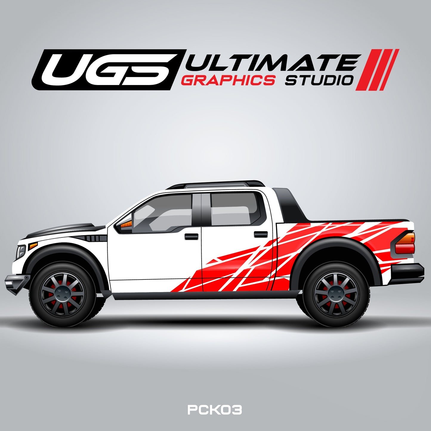 Pickup Truck Pattern Mark Graphics