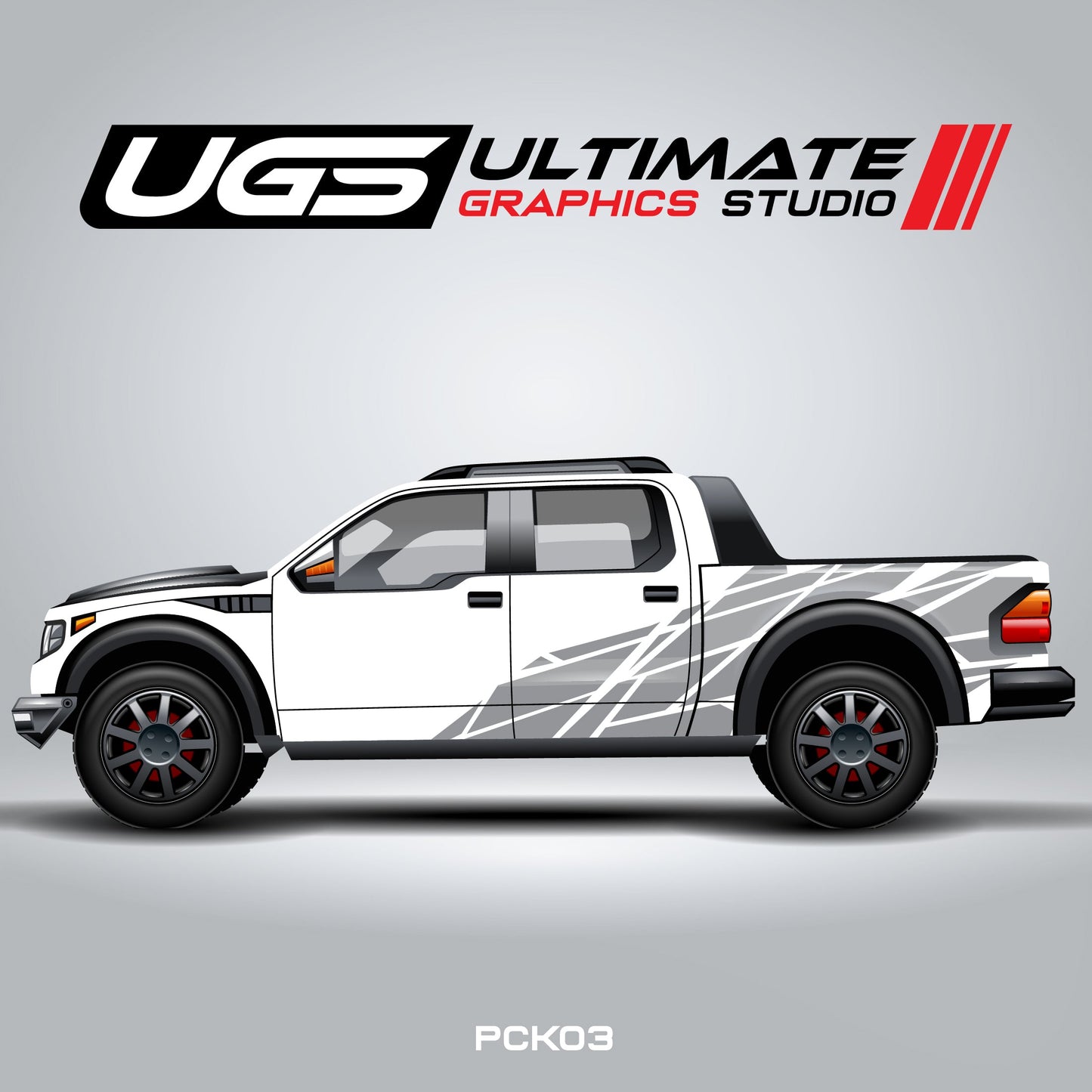 Pickup Truck Pattern Mark Graphics