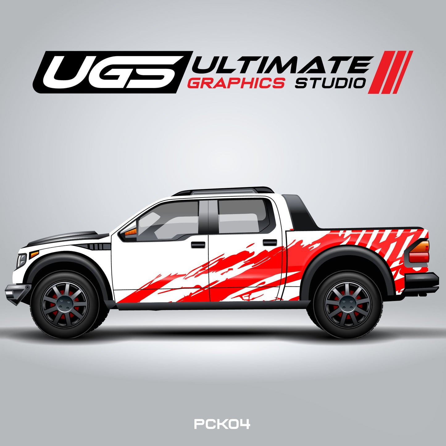 Pickup Truck Dirt Mark Graphics