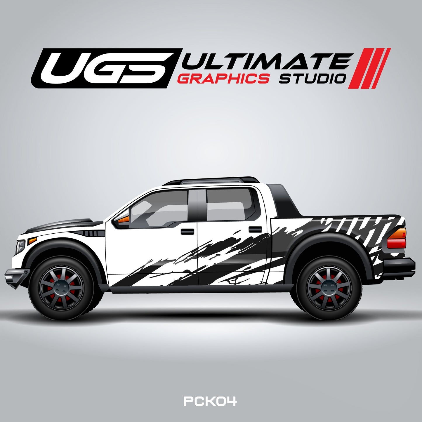 Pickup Truck Dirt Mark Graphics