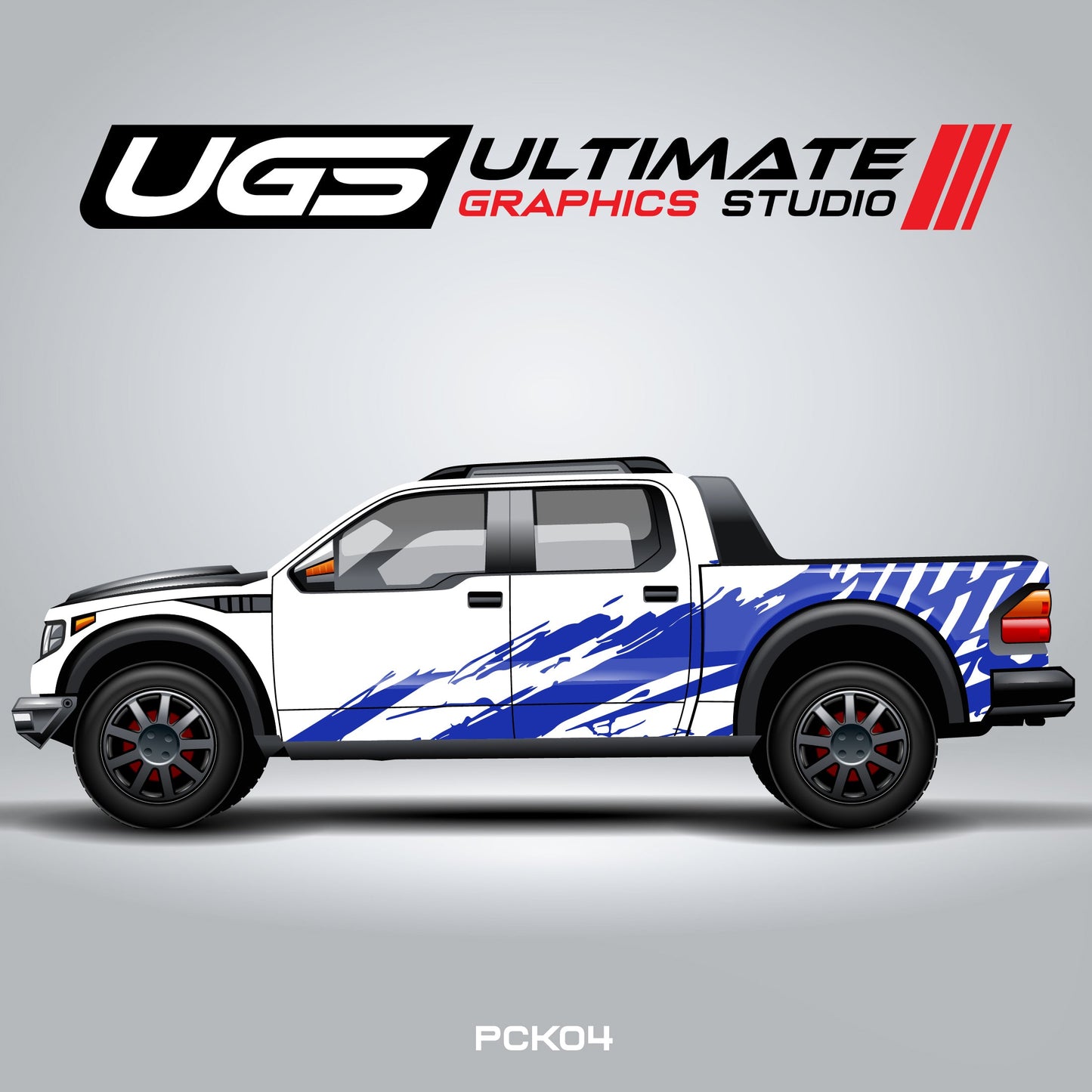 Pickup Truck Dirt Mark Graphics
