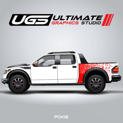 Pickup Pixels Pattern Side Graphics Graphics