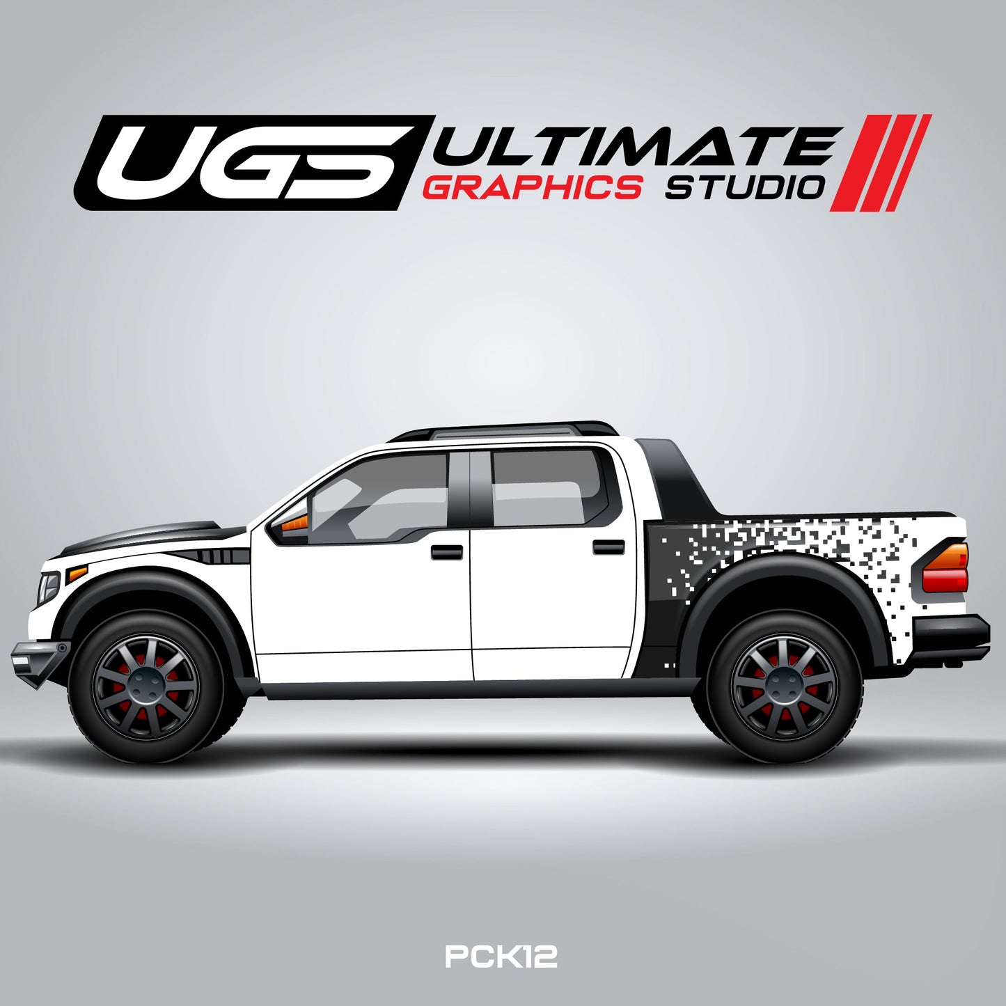 Pickup Pixels Pattern Side Graphics Graphics