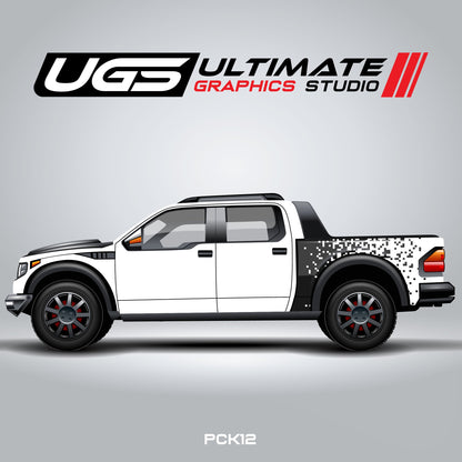 Pickup Pixels Pattern Side Graphics Graphics