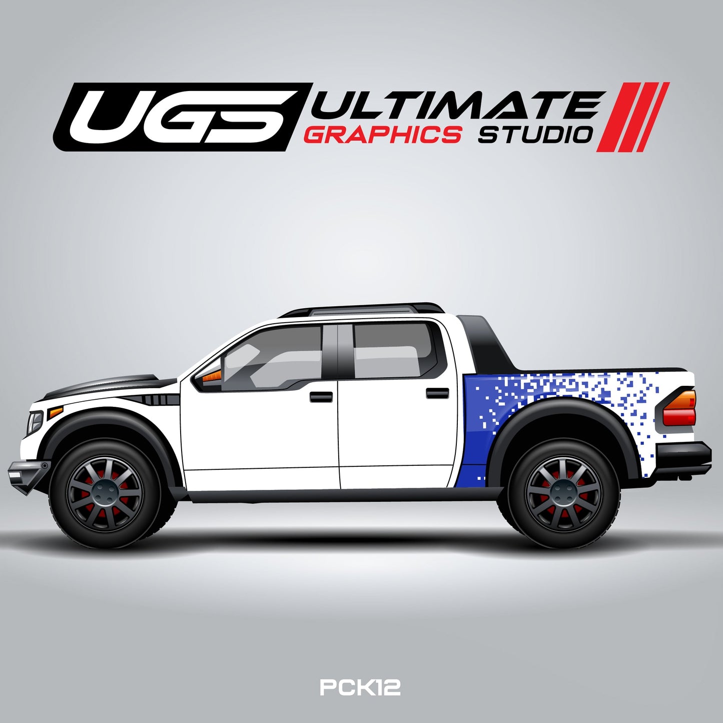 Pickup Pixels Pattern Side Graphics Graphics