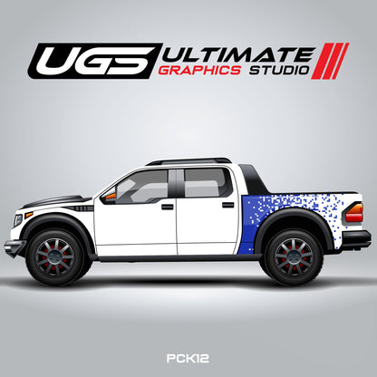 Pickup Pixels Pattern Side Graphics Graphics