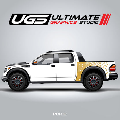 Pickup Pixels Pattern Side Graphics Graphics