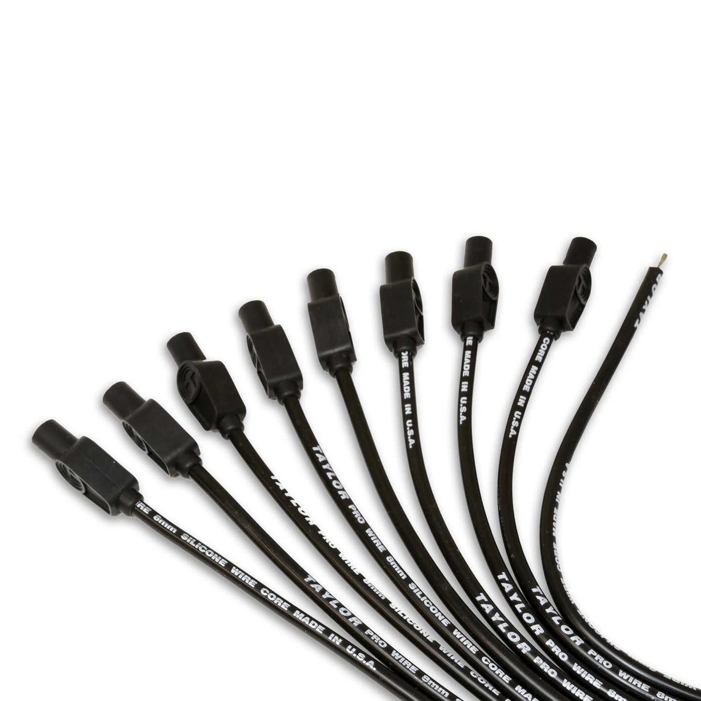 Taylor Cable 8mm Pro Wire TCW univ 8 cyl 180 black 70054