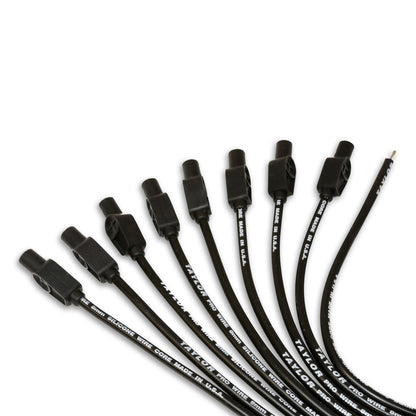 Taylor Cable 8mm Pro Wire TCW univ 8 cyl 180 black 70054