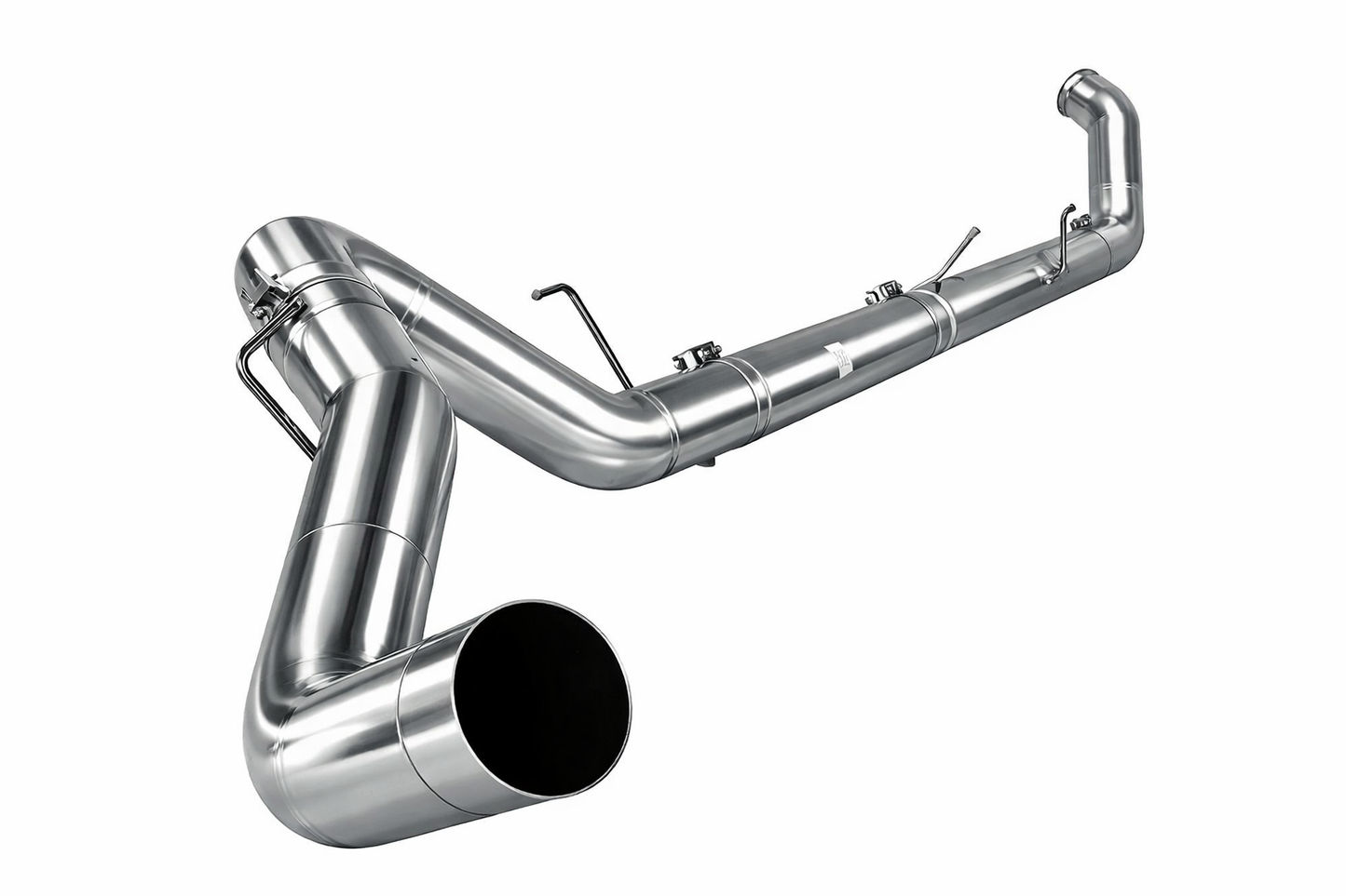 2013-2018 FULLY POLISHED T304 Dodge RAM 6.7 Stainless Steel 5" Full Exhaust