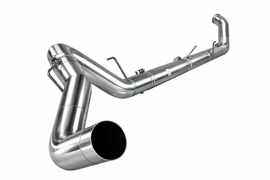 2013-2018 FULLY POLISHED T304 Dodge RAM 6.7 Stainless Steel 5" Full Exhaust