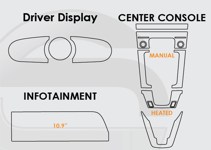 Porsche 911 Screen ProTech Kit