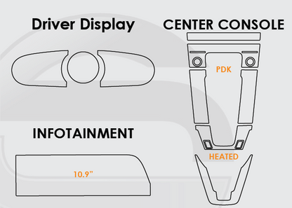 Porsche 911 Screen ProTech Kit