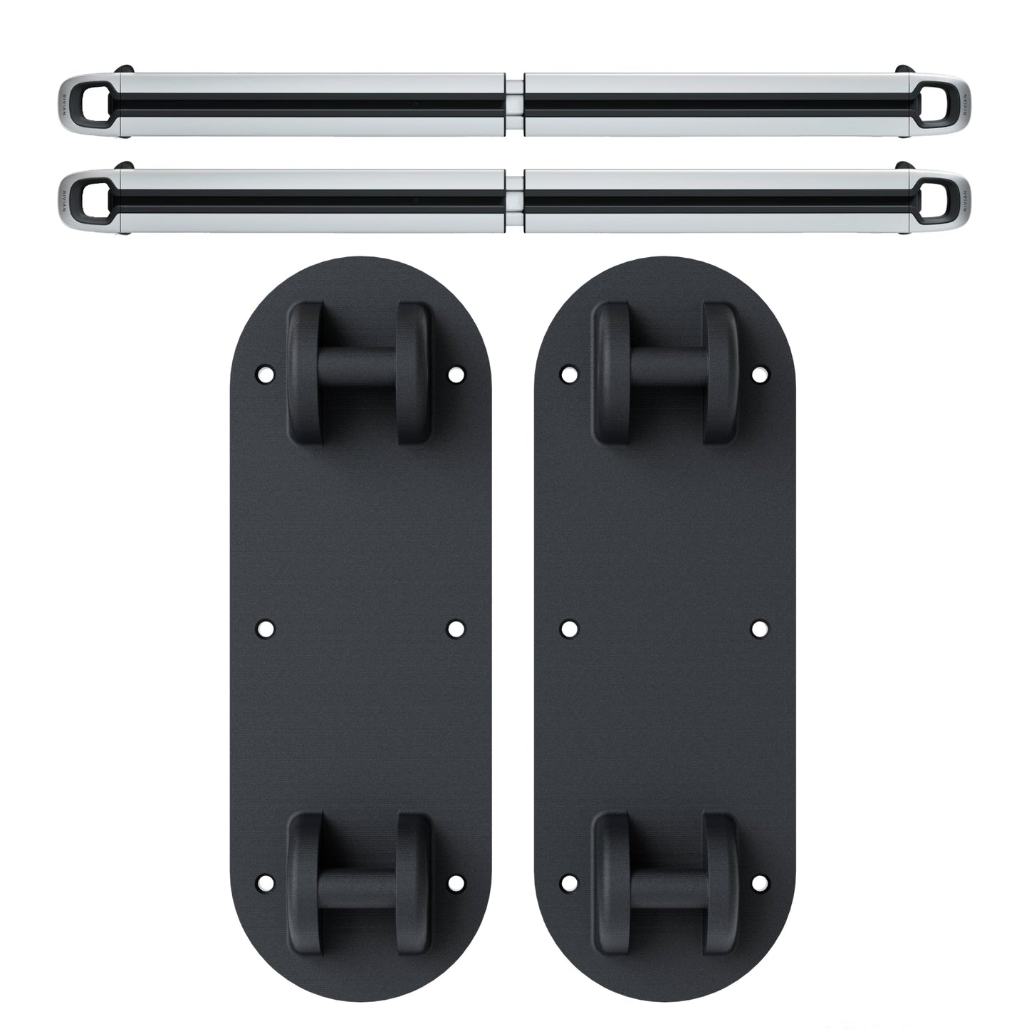 Cargo Crossbars Wall Mount | for Rivian R1T/R1S
