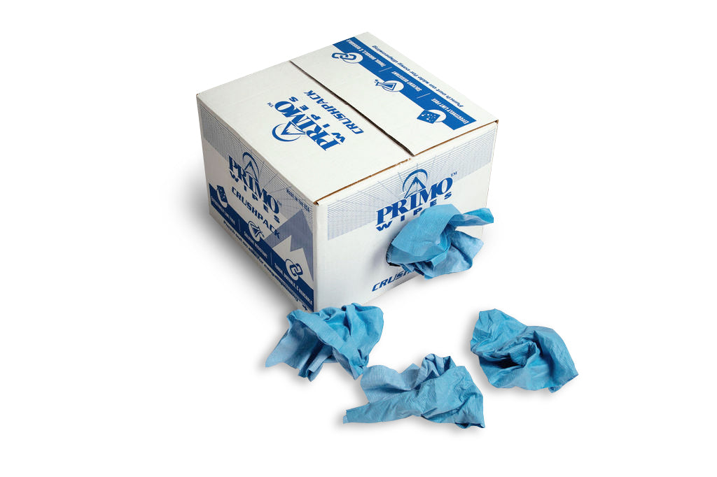 Primo® Wipes Blue Shop Towels Crushpack (Distributor Only)