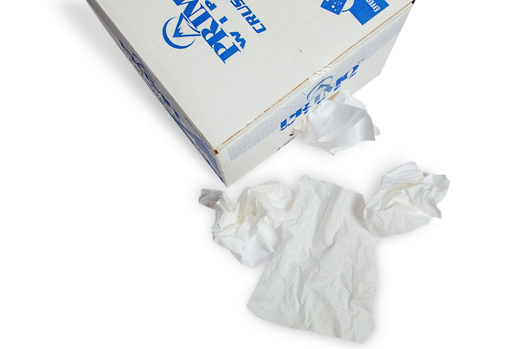 Primo® Wipes White Shop Towels Crushpack (Distributor Only)
