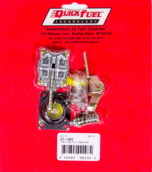 21-103QFT QUICK FUEL TECHNOLOGY