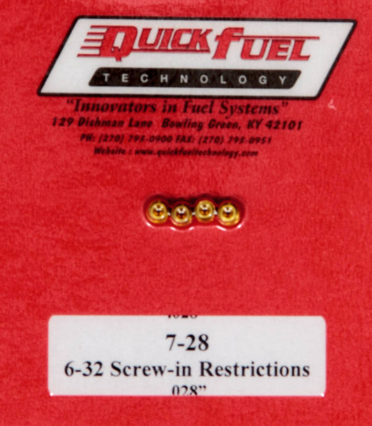7-28QFT QUICK FUEL TECHNOLOGY