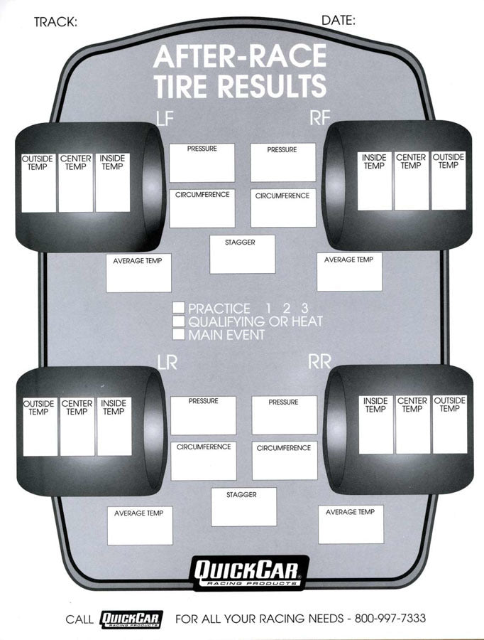 51-215 QUICKCAR RACING PRODUCTS